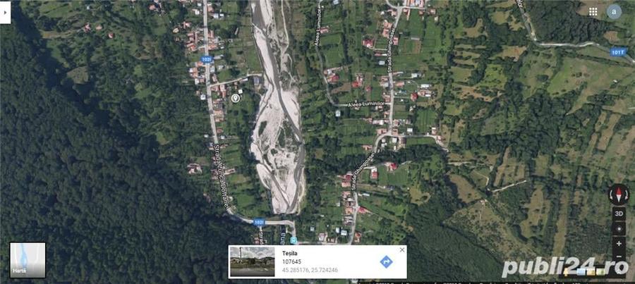 Teren de 2700 mp, în Valea Doftanei