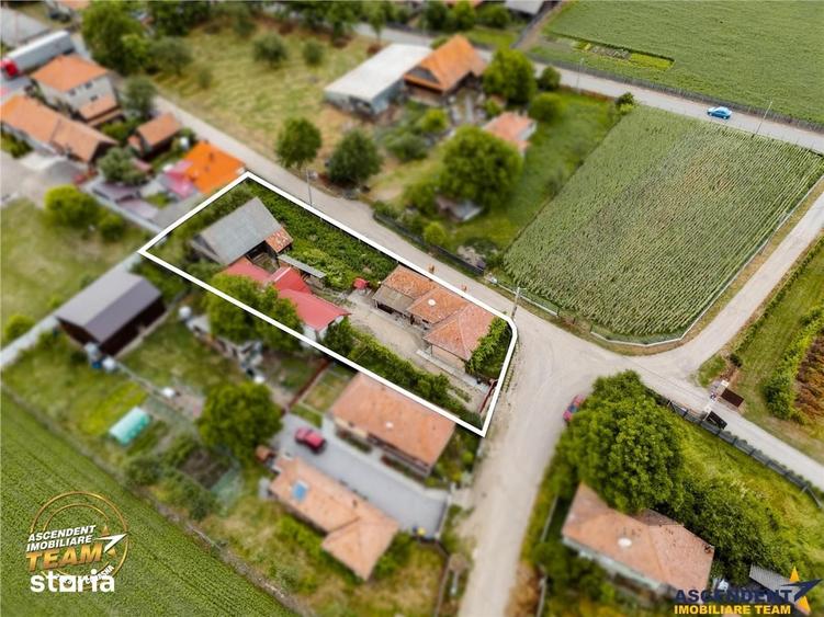 Casă cu 3 camere cu Teren 1123 Mp în Central