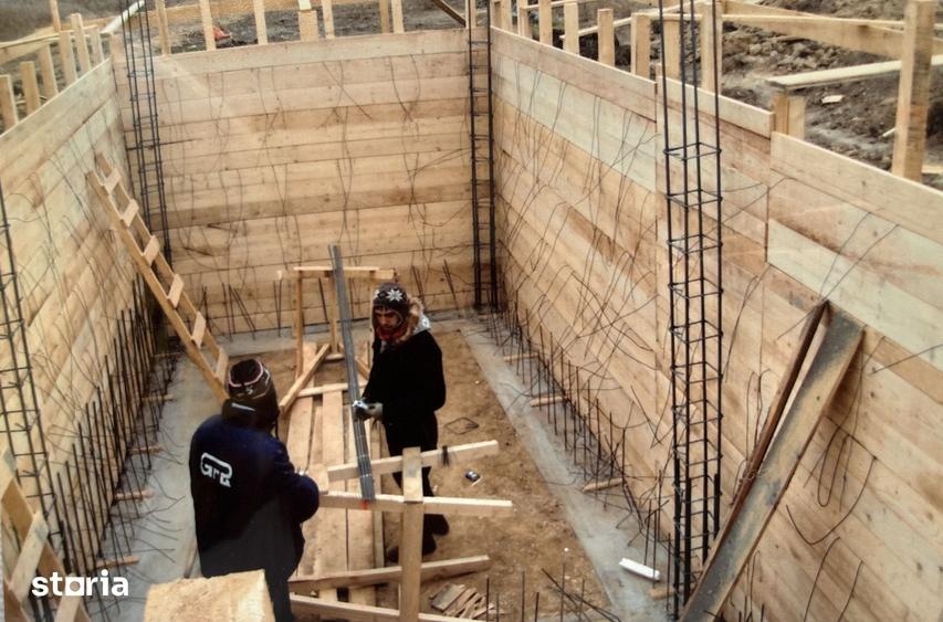 Vand teren 500mp zona Veterani cu fundatie si proiect - 8