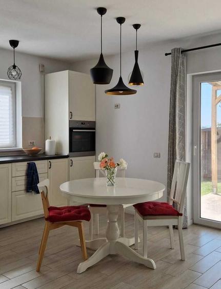 Proprietar! Casa modera la cheie, parter 112 mp + 18 mp terasa, finisaje premium, curte amenajata, pod mansardabil. - 1
