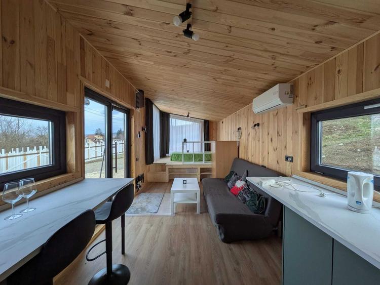 Proprietar, Tiny house cu 513 de mp teren, proiect, strada asfaltata, utilitati - 6