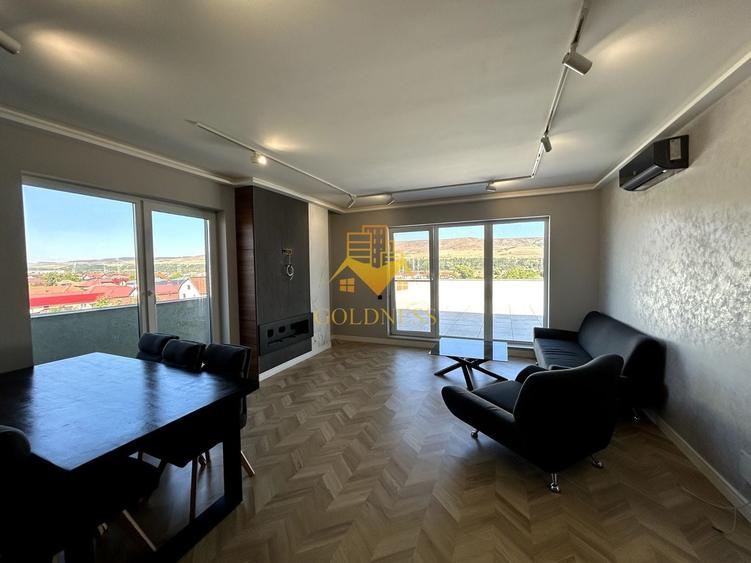 Penthouse, 3 camere, 2 bai, terasa 160mp, Floresti Zona Cart. Terra - 14
