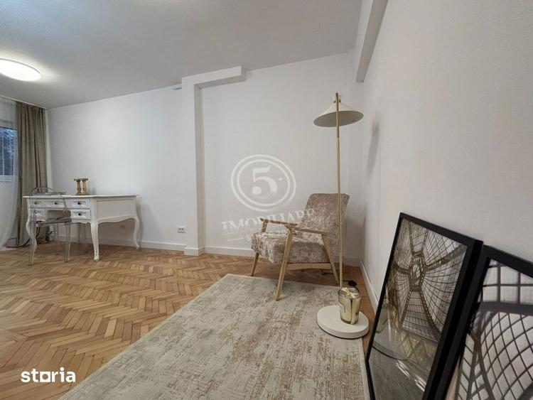 Apartament cu 3 camere semidecomandat, mobilat în Floreasca