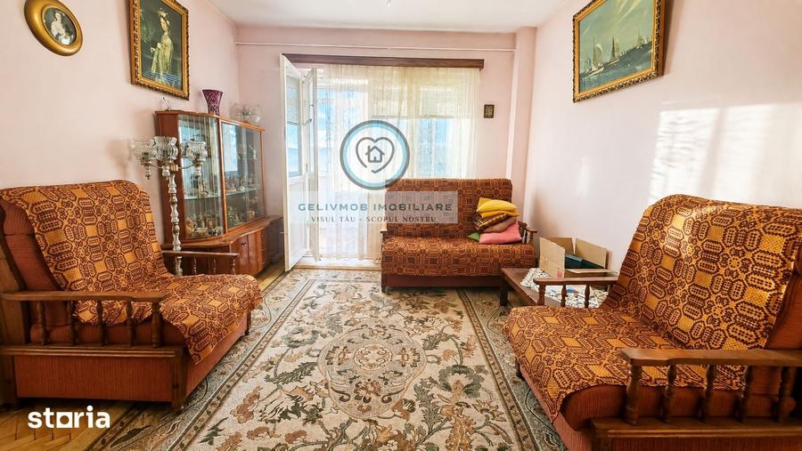 Apartament cu 2 camere semidecomandat în Nord
