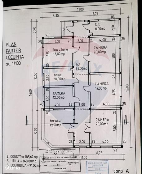 Casă cu Teren 2869 Mp în Siminicea