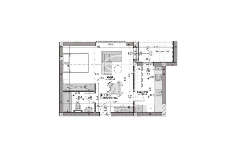 Apartament cu 5 camere în Cristian