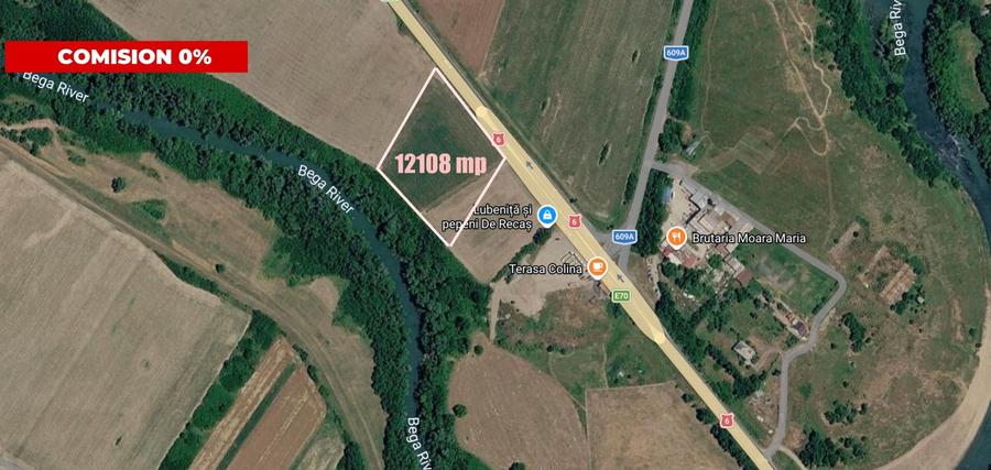 Teren Construcții extravilan de 12108 mp, în Chizătău