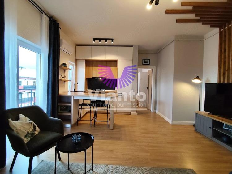 Apartament cu 2 camere semidecomandat în Nord