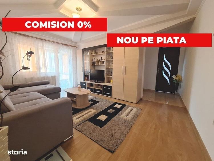 Apartament cu 3 camere semidecomandat în Central