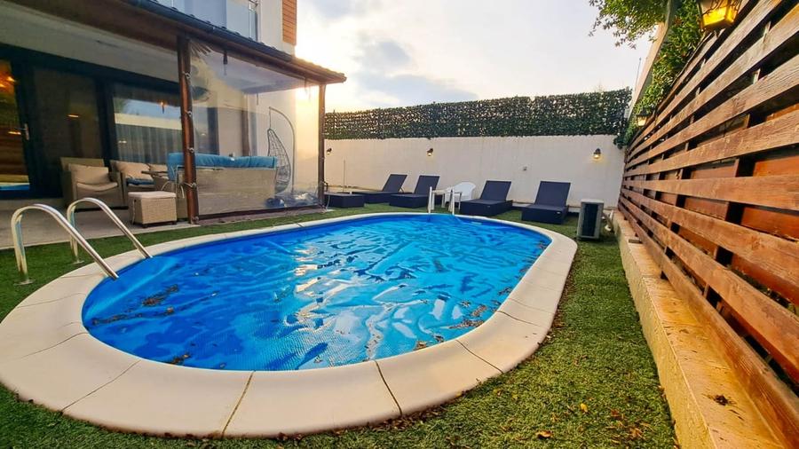 Duplex cu 5 camere cu Piscina în Tunari