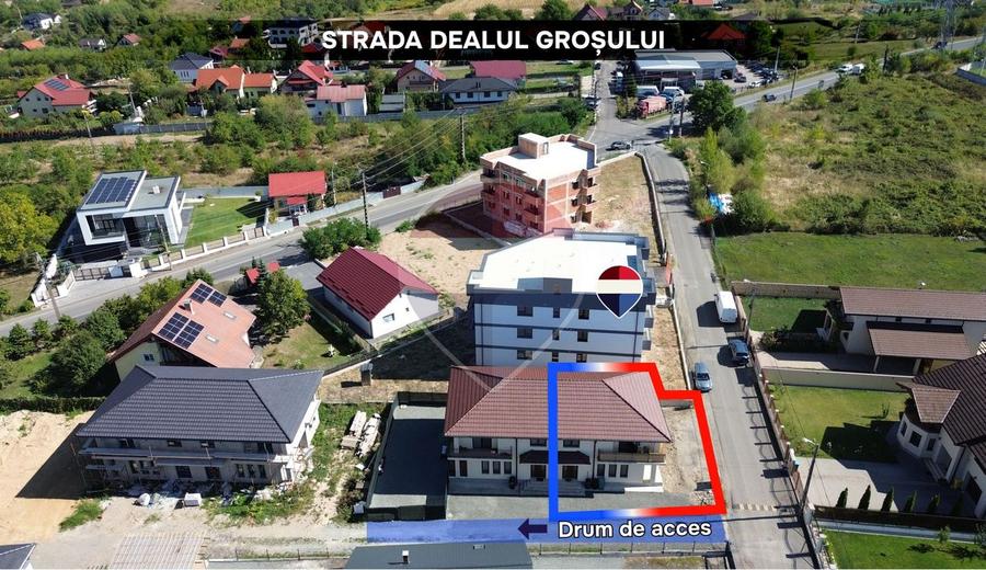 Duplex cu 4 camere cu Teren 237 Mp în Sud-Est