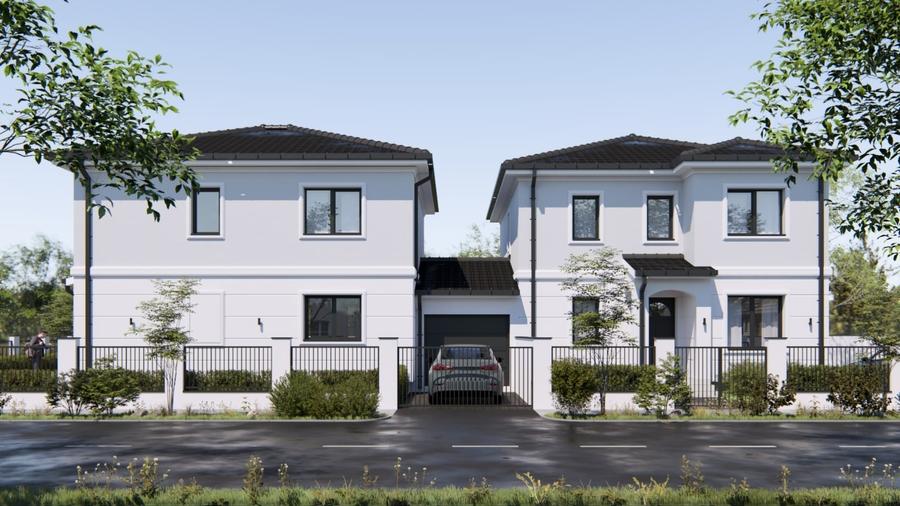 Duplex cu 4 camere cu Canalizare în Moșnița Nouă