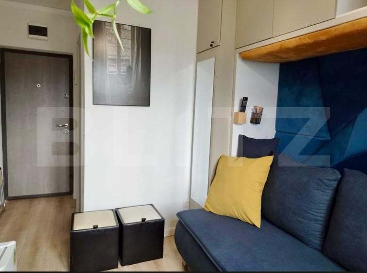 Garsonieră decomandată, mobilată în Gruia