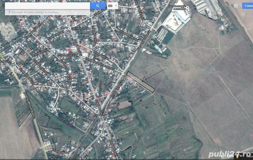 Teren de 7500 mp, în Central