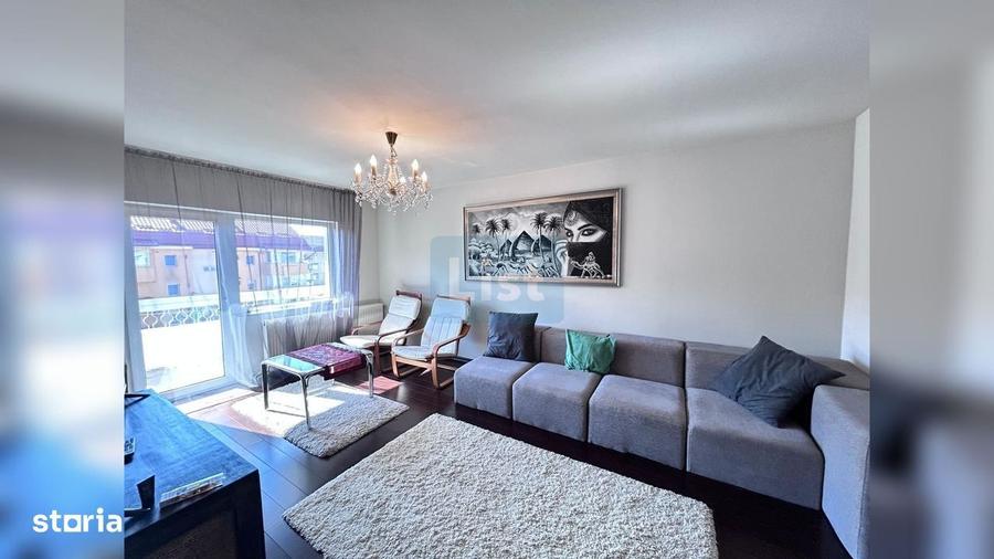 Apartament cu 3 camere decomandat, mobilat în Central