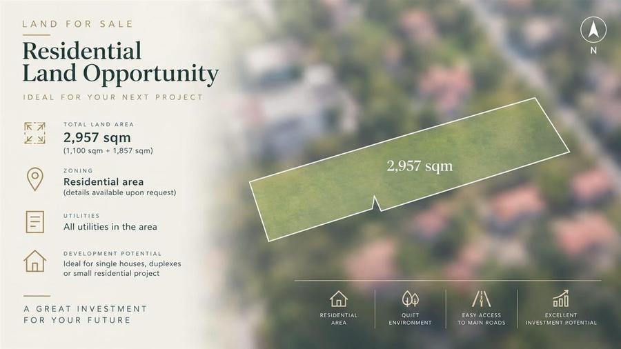 Teren Construcții intravilan de 2957 mp, în Pipera