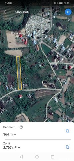 Teren de 2100 mp, în Fălticeni