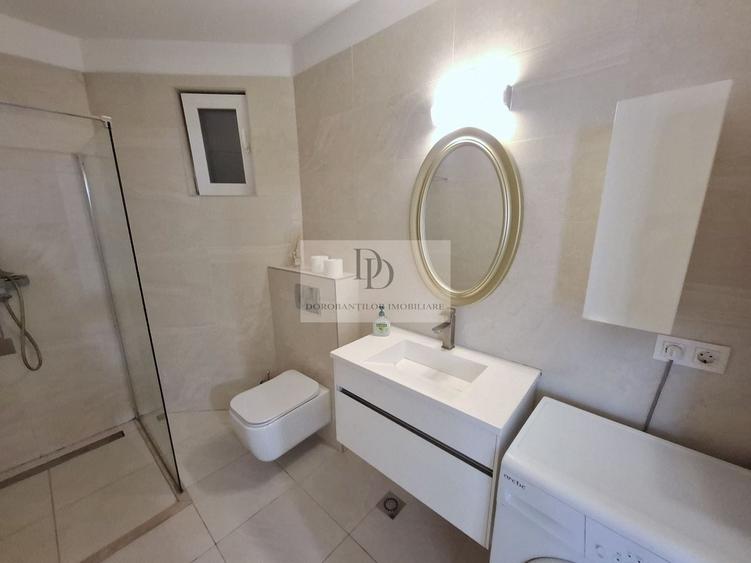 Apartament cu 2 camere semidecomandat, mobilat în Borhanci