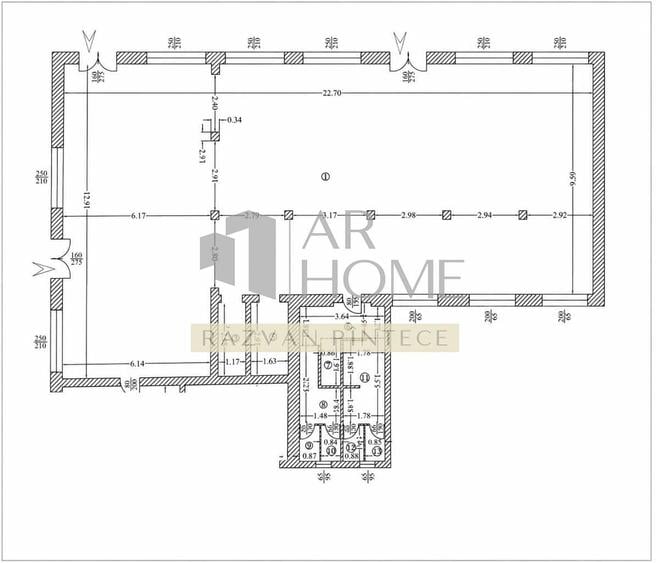 Apartament în Tomșani