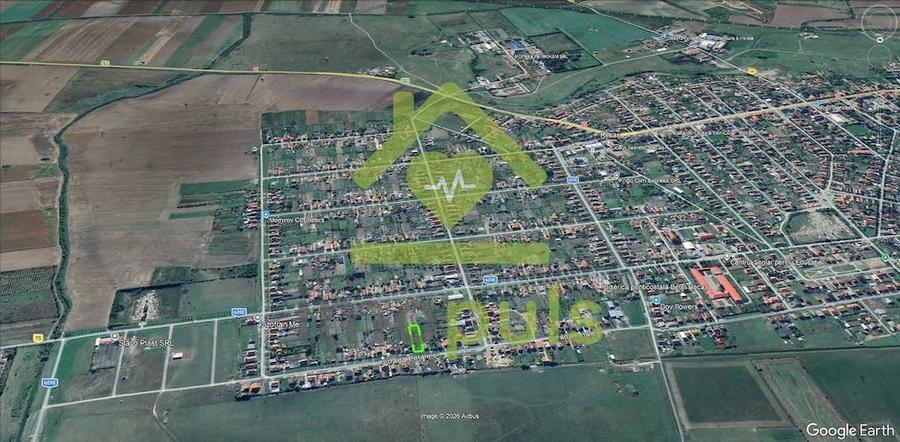 Teren de 1439 mp, în Nord