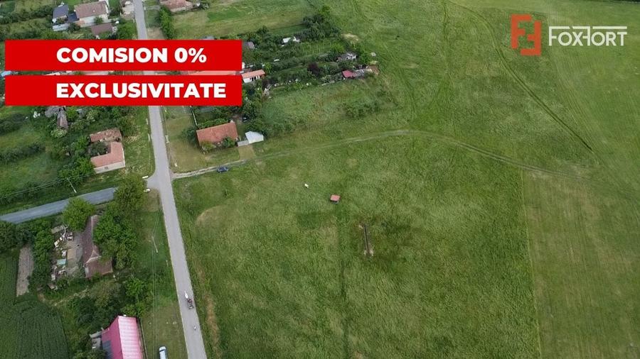 Teren Construcții intravilan de 6400 mp, în Pădureni (Jebel)