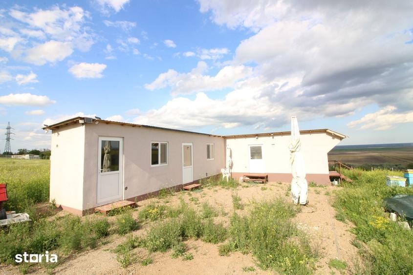 Vand 500mp teren + locuinta modulara 54 mp com.Vanatori - 7