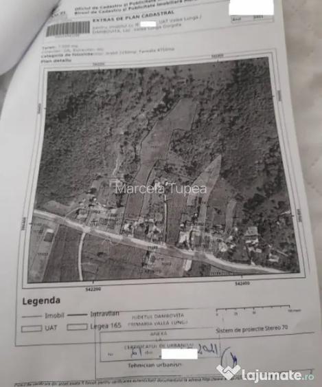Teren 7000mp Pucioasa - Zona Pitoreasca - Stubeie Tisa (Dambovita)