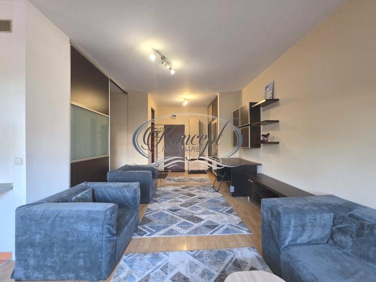 Apartament cu 2 camere semidecomandat, mobilat în Mărăști