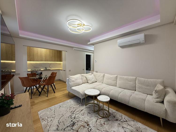 Apartament cu 2 camere, mobilat în Cișmigiu