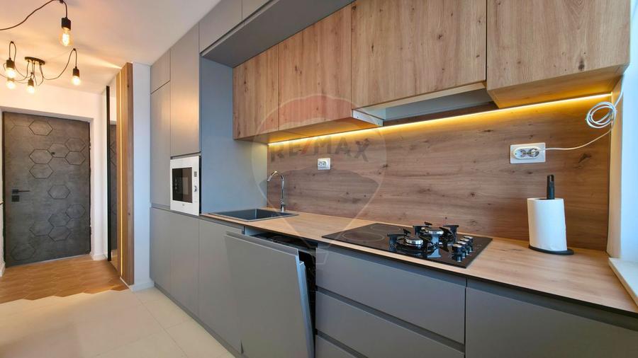 Apartament cu 2 camere semidecomandat, mobilat în Obor