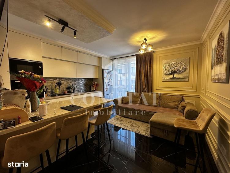 Apartament cu 3 camere, mobilat în Chinteni
