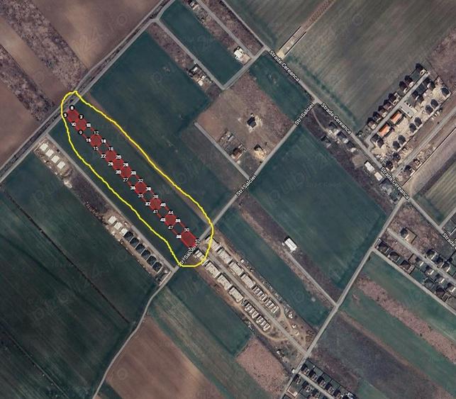 Teren de 5000 mp, în Săbăreni