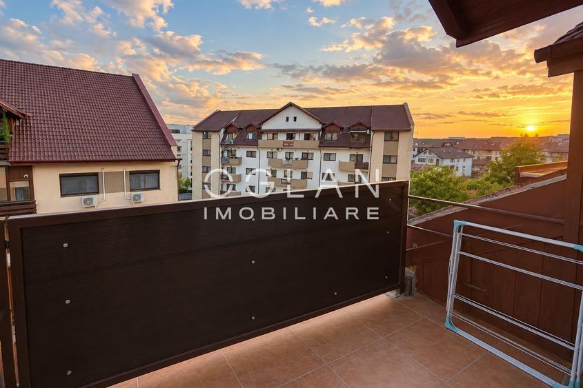 Apartament cu 4 camere, mobilat în Piața Cluj