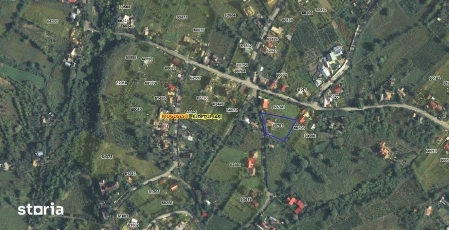 Casă cu 3 camere cu Teren 1481 Mp în Mogoșești