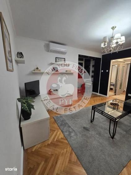 Apartament cu 2 camere semidecomandat, mobilat în Romană