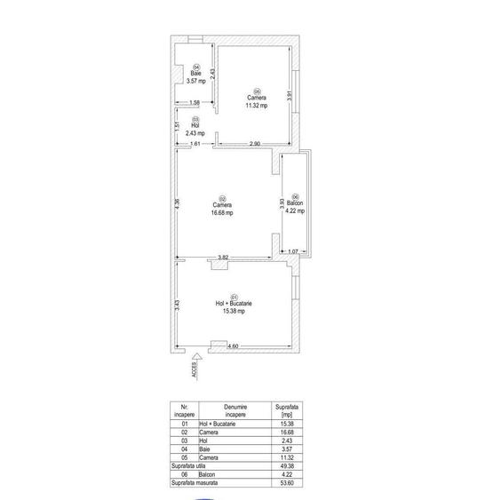 Apartament luminos în zona Aradului - 10