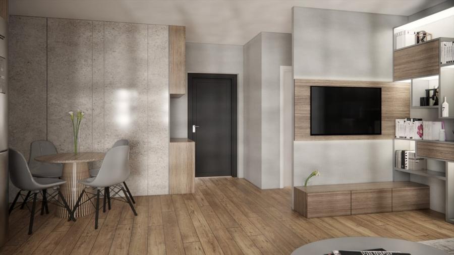 Apartament cu 3 camere, mobilat în Florești — fotografia 1