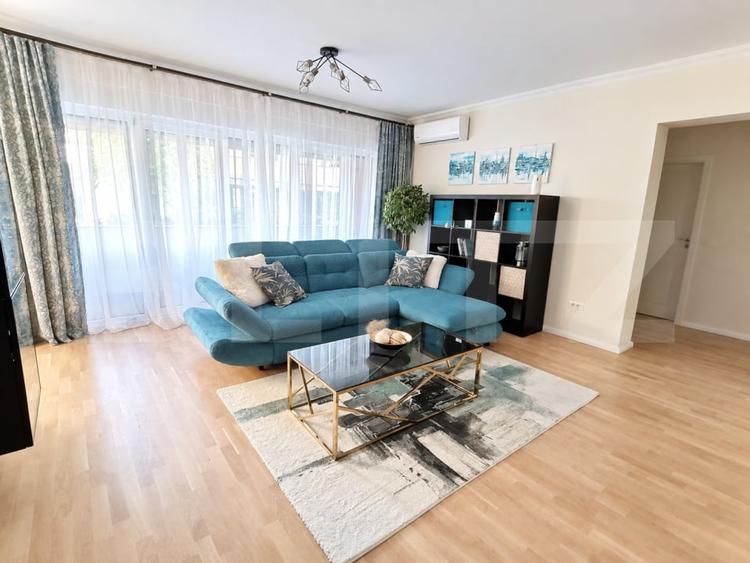 Apartament cu 3 camere semidecomandat, mobilat în Braytim