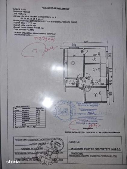 Apartament cu 4 camere în Central