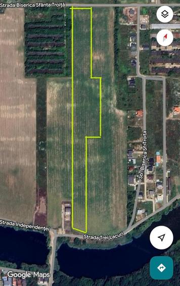 Vand doua loturi de teren - 686 x 2 (intravilan) Petresti/Corbeanca (posibiliate de rate) - 1