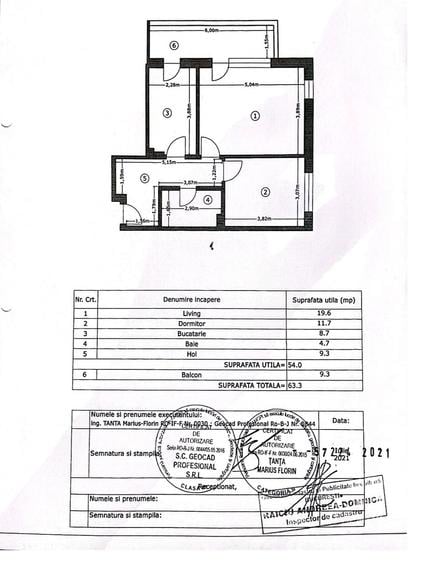 Direct Proprietar, Apartament decomandat, parcare inclusa - 1