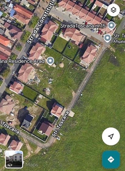 Teren Construcții intravilan de 367 mp, în Aradul Nou