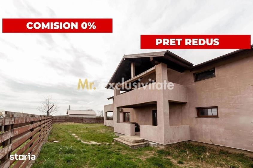 Casă cu 3 camere cu Teren 477 Mp în Bradu