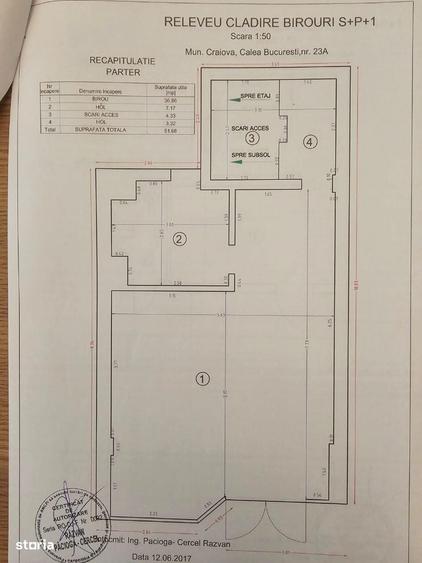 Spațiu comercial, de 144 mp, în Ultracentral