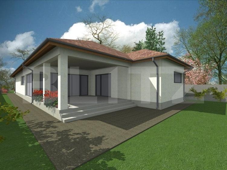 Casă individuală cu 6 camere cu Canalizare în Exterior Est