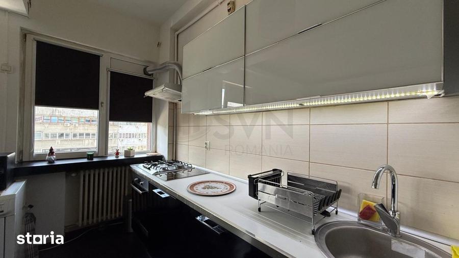Apartament cu 2 camere semidecomandat, mobilat în Cișmigiu