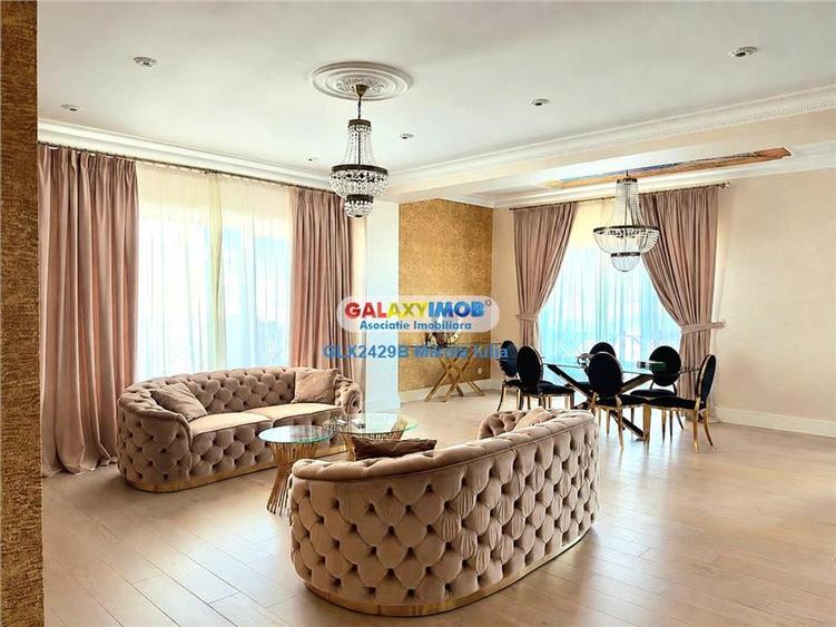 Penthouse cu 4 camere decomandat, mobilat în Est