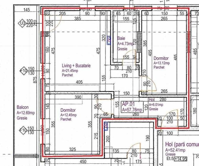 Apartament cu 2 camere în Dâmbul Rotund