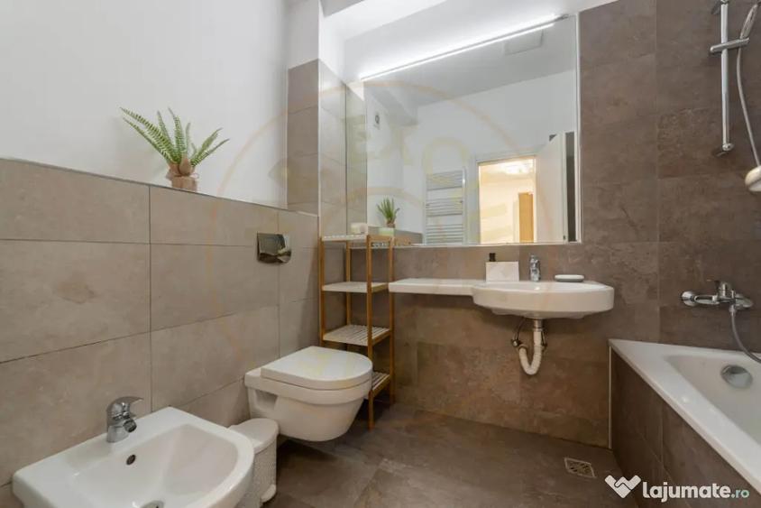 Apartament cu 2 camere decomandat, mobilat în Nord