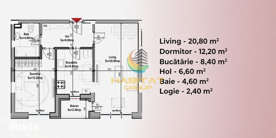 Vanzare Apartament 2 camere - Berceni / Strada Postalionului / Grand A - 1